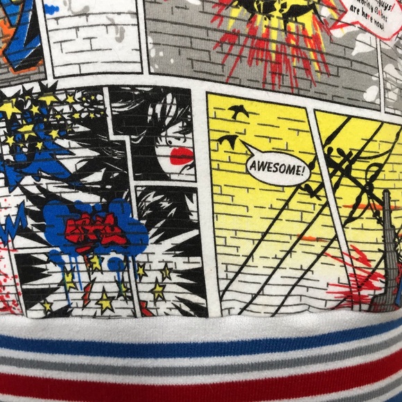 Comic Book Hoodie Top - Picture 10 of 16
